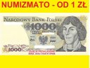 1000 zł / złotych 1975 Kopernik seria AN, stan 1