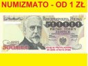 500000 zł / złotych 1993 Sienkiewicz seria L, st.1