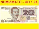 20 zł / złotych 1982, Traugutt, seria AM 0, stan 1