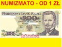 200 zł / złotych 1986 Dąbrowski seria DC 0, st.1