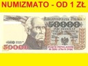 50000 zł / złotych 1993 Staszic seria S, stan 1