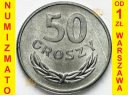 50 gr / groszy 1965, znak mennicy ZN, stan 1-