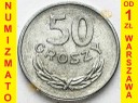 2. 50 gr / groszy 1968, znak mennicy ZN, stan 1-
