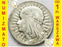 5 zł złotych Głowa kobiety znak ZN 1933 stan 3