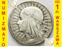 10 zł złotych Głowa kobiety 1932, bez znaku st 3