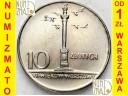 10 zł złotych 1966 MAŁA kolumna Zygmunta Stan 1/1-