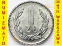 1 zł / jeden złoty 1949, Aluminium Al, stan 2-