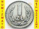 1 zł / jeden złoty 1957, Aluminium Al, stan 3+/2-