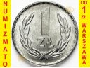 1 zł / jeden złoty 1966, Aluminium Al, stan 1