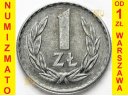 1 zł / jeden złoty 1968, Aluminium Al, stan 2