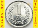 1 zł / jeden złoty 1974, Aluminium Al, stan 1-