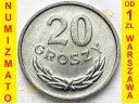 20 gr, dwadzieścia groszy 1968 Aluminium Al, st.1-