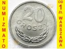 20 gr, dwadzieścia groszy 1973 Al, st.1-, nr 1