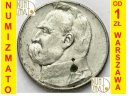 5 zł złotych Józef Piłsudski 1938. Stan 2-