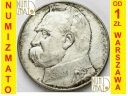 10 zł złotych Józef Piłsudski 1937. Stan 1-/2+