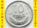 10 gr, dziesięć groszy 1949 Al Aluminium, stan 3
