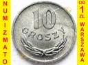 10 gr, dziesięć groszy 1965 Al, stan 2+, nr 1