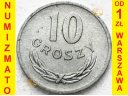 10 gr, dziesięć groszy 1966 Al, stan 2+, nr 2