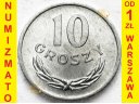 10 gr, dziesięć groszy 1968 Al Aluminium, stan 1-
