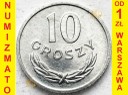 10 gr, dziesięć groszy 1973 Al Aluminium, stan 1-