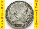 5 Marek, Mark 1936 A, Hindenburg, SREBRO