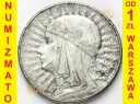 5 zł złotych Głowa kobiety ZN 1934 st.3+/2- nr 1