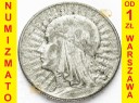 5 zł złotych Głowa kobiety znak ZN 1934 stan 3