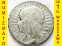 10 zł złotych 1933 Głowa kobiety znak ZN st. 3+/3