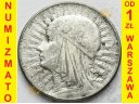 5 zł złotych Głowa kobiety znak ZN 1933 st 3+