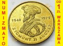 2 zł, złote 1996 Zygmunt II August stan 1-