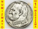 5 zł złotych Józef Piłsudski 1935. Stan 3