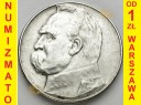 10 zł złotych Józef Piłsudski 1936. Stan 3+
