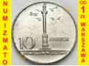 10 zł złotych 1966 MAŁA kolumna Zygmunta Stan 1-