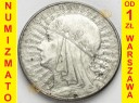 10 zł złotych Głowa kobiety 1932, znak ZN, stan 3+