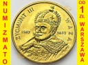 2 zł, złote 1998 Zygmunt III Waza, stan 1-/1