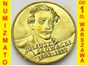 2 zł, złote 1999 Juliusz Słowacki. Stan 1/1-