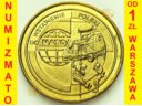 2 zł, złote 1999 Wstąpienie Polski do NATO st 1-/1