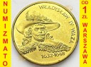 2 zł, złote 1999 Władysław IV Waza. Stan 1/1-