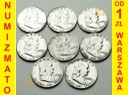 LOT 10 x half 1/2 dolara, Liberty Franklin od 1948