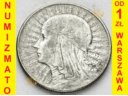 5 zł złotych Głowa kobiety znak ZN 1933 stan 3