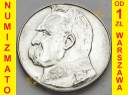 10 zł złotych Józef Piłsudski 1938. Stan około 2-