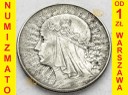 10 zł złotych 1933 Głowa kobiety znak ZN st. 3+/3