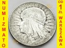 5 zł złotych Głowa kobiety znak ZN 1934 stan 3+/3