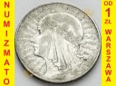 10 zł złotych 1933 Głowa kobiety znak ZN st. 3+/3