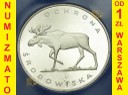 100 zł złotych 1978 Łoś Ochrona Środowiska L/L-
