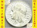 10 zł złotych Głowa kobiety 1932, znak ZN, około 3