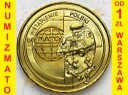 2 zł, złote 1999 Wstąpienie Polski do NATO st 1-