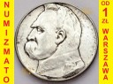 10 zł złotych Józef Piłsudski 1937. Stan 3+