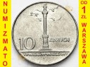 10 zł złotych 1966 MAŁA kolumna Zygmunta Stan 1-