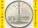 10 zł złotych 1966 MAŁA kolumna Zygmunta Stan 1/1-